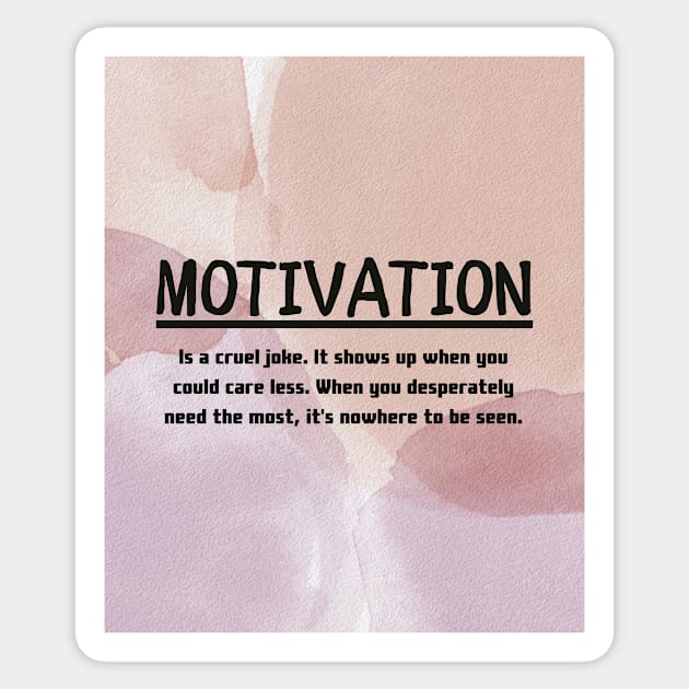 Motivation Sticker by IOANNISSKEVAS